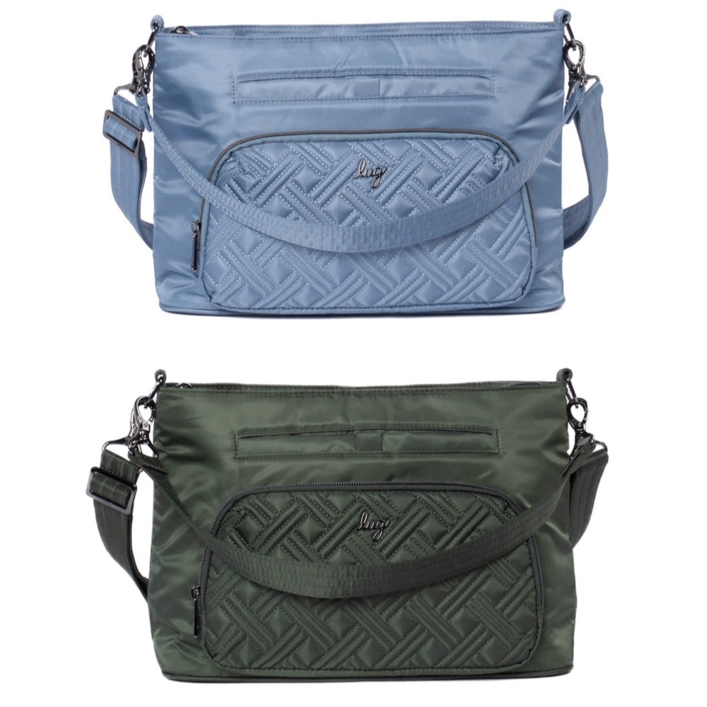 Lug Samba 2 Convertible Crossbody Bag NWT Blue Moon - Picture 11 of 12